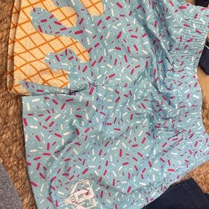 Bl101 yxl Colorful Patterned Swim Shorts